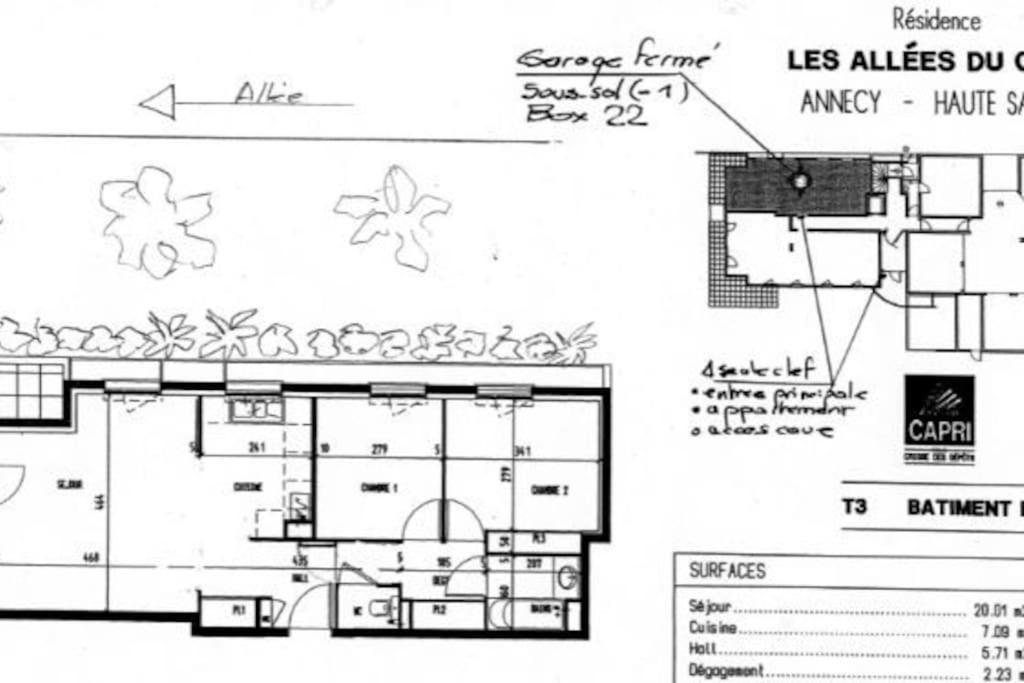 62 M2 Rez De Jardin, Terrasse , 6 Lits Et Parking Annecy Exterior foto